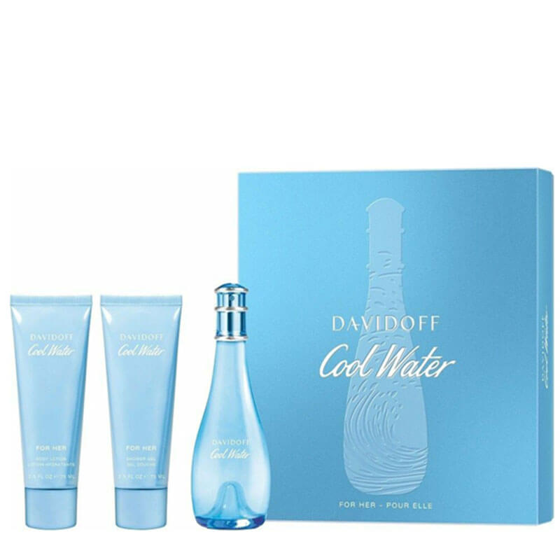 Davidoff Coffret Cool Water Eau De Toilette Splendide Gold