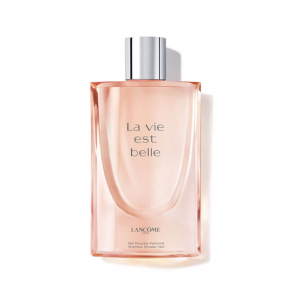 Lancôme la vie est belle douche de parfum vivante