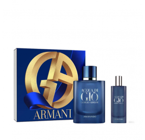 Armani coffret acqua di gio profondo eau de parfum