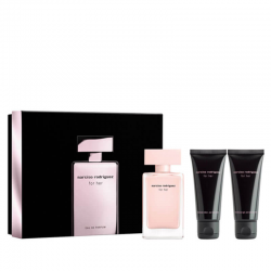 Narciso rodriguez coffret for her eau de parfum