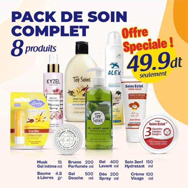 Pack de soin complet